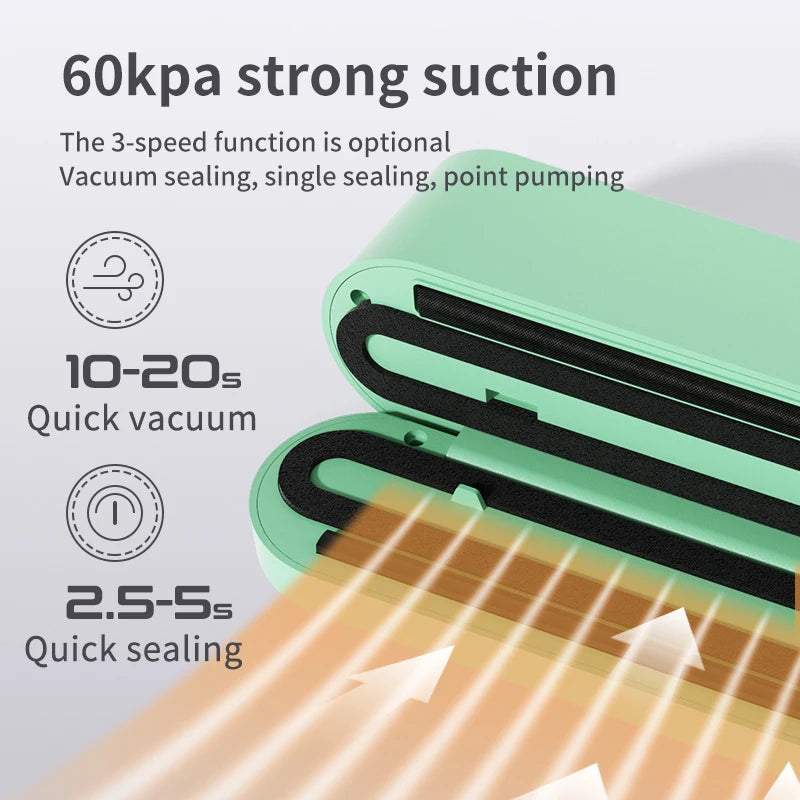 Mini Wireless Vacuum Sealing Machine