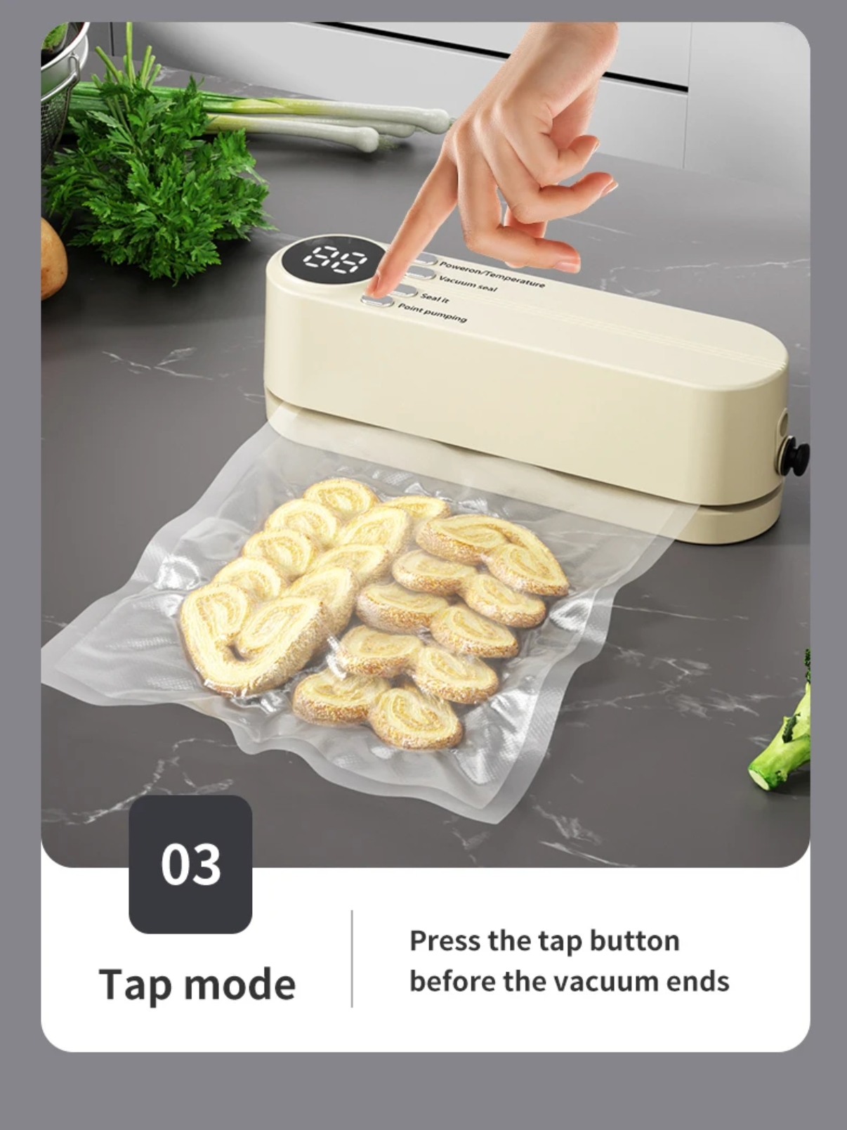 Mini Wireless Vacuum Sealing Machine