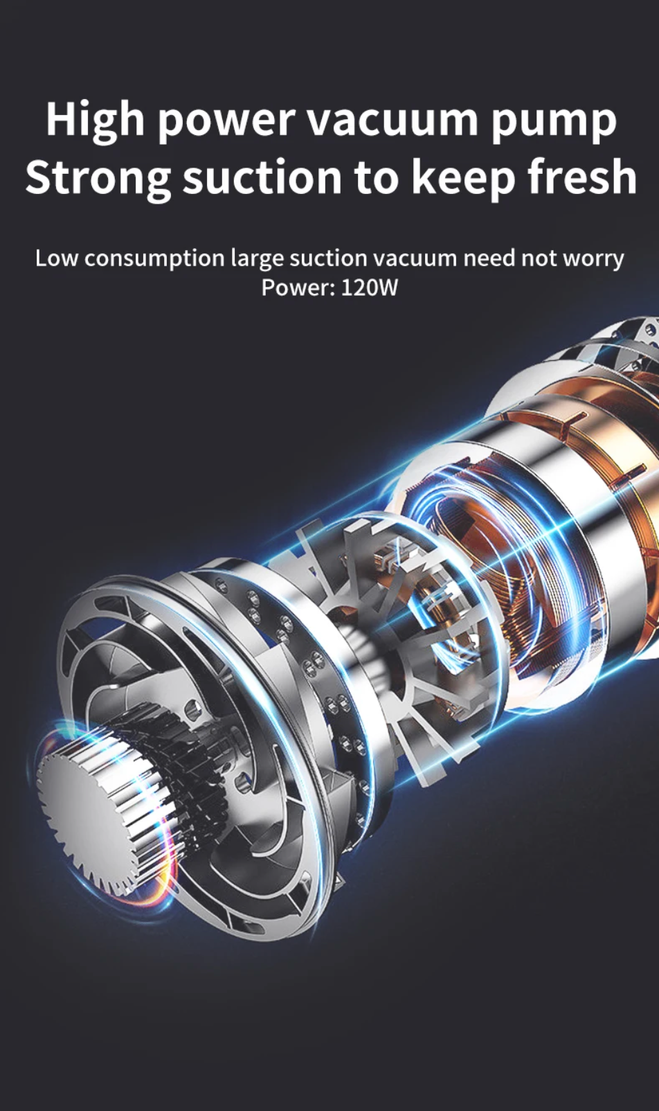 Mini Wireless Vacuum Sealing Machine