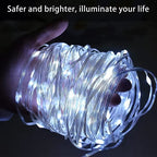 💡 Tira de Luces LED Navideña Inteligente RGB con Bluetooth – Luces Decorativas Impermeables para Interior y Exterior 🎄